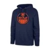 '47 BRAND Edmonton Oilers 47 Brand Imprint Headline Pullover Mens Hoodie -Hockey Equipment 47 brand hoodies edmonton oilers 47 brand imprint headline pullover mens hoodie navy m 30060783927362