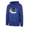 '47 BRAND Vancouver Canucks 47 Brand Imprint Headline Pullover Mens Hoodie -Hockey Equipment 47 brand hoodies vancouver canucks 47 brand imprint headline pullover mens hoodie royal l 28744139243586