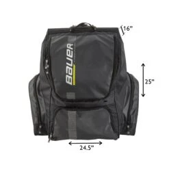 Bauer Elite Junior Backpack Wheeled Hockey Bag -Hockey Equipment bauer backpack hockey bags bauer elite junior backpack wheeled hockey bag black jr 28989056450626