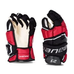 Bauer Supreme 2S Pro Senior Hockey Gloves -Hockey Equipment bauer gloves bauer supreme 2s pro senior hockey gloves black red 15 28743792820290