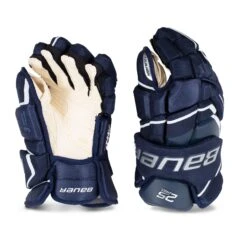 Bauer Supreme 2S Pro Senior Hockey Gloves -Hockey Equipment bauer gloves bauer supreme 2s pro senior hockey gloves navy 13 28743792853058