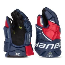 Bauer Vapor 2X Pro Senior Hockey Gloves -Hockey Equipment bauer gloves bauer vapor 2x pro senior hockey gloves navy red white 13 28743796621378