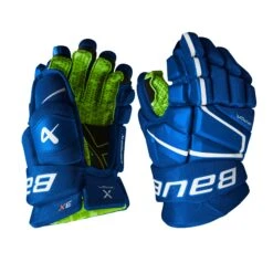 Bauer Vapor 3X Junior Hockey Gloves -Hockey Equipment bauer gloves bauer vapor 3x junior hockey gloves blue 10 29359205744706