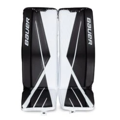 Bauer Supreme 3S Intermediate Goalie Leg Pads -Hockey Equipment bauer leg pads bauer supreme 3s intermediate goalie leg pads white black l 32 28744279523394