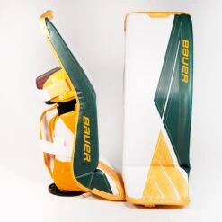 Bauer Supreme Pro Custom Senior Goalie Leg Pads - John Hawthorne -Hockey Equipment bauer leg pads bauer supreme pro custom senior goalie leg pads john hawthorne wildcats m 30055538491458