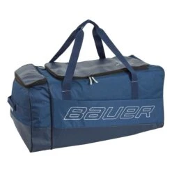 Bauer Premium Junior Wheel Hockey Bag -Hockey Equipment bauer wheeled hockey bags bauer premium junior wheel hockey bag navy jr 30616339349570