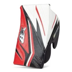 Brian's OPTiK 2 Pro Senior Goalie Blocker -Hockey Equipment brian s blockers brian s optik 2 pro senior goalie blocker white black red regular 28741220991042