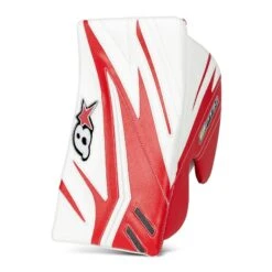 Brian's OPTiK 2 Pro Senior Goalie Blocker -Hockey Equipment brian s blockers brian s optik 2 pro senior goalie blocker white red regular 28741221056578
