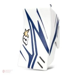 Brian's OPTiK X2 Intermediate Goalie Blocker -Hockey Equipment brian s blockers brian s optik x2 intermediate goalie blocker white blue full right 28741221187650