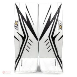 Brian's OPTiK X2 Junior Goalie Leg Pads -Hockey Equipment brian s leg pads brian s optik x2 junior goalie leg pads white black 27 1 28744291188802