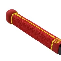 Buttendz Flux Z Butt-End Tape Grip -Hockey Equipment buttendz butt end grips buttendz flux z butt end tape grip red yellow 29274167509058