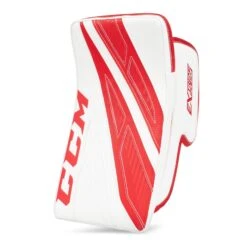 CCM Extreme Flex 4 Pro Senior Goalie Blocker -Hockey Equipment ccm blockers ccm extreme flex 4 pro senior goalie blocker white white red regular 28741225316418