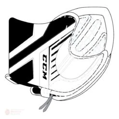 CCM Axis A1.5 Junior Goalie Catcher -Hockey Equipment ccm catchers ccm axis a1 5 junior goalie catcher white white black black regular 28743511801922