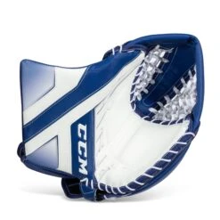 CCM Axis Senior Goalie Catcher -Hockey Equipment ccm catchers ccm axis senior goalie catcher white blue regular 28743618461762