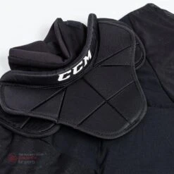 CCM Pro Shirt Style Senior Goalie Neck Guard -Hockey Equipment ccm goalie neck guards ccm pro shirt style senior goalie neck guard black sr 14311592067138