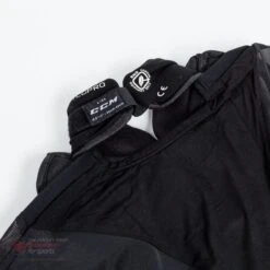 CCM Pro Shirt Style Senior Goalie Neck Guard -Hockey Equipment ccm goalie neck guards ccm pro shirt style senior goalie neck guard black sr 14311592099906