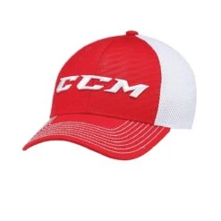 CCM Core Foam Mesh Flexfit Hat -Hockey Equipment ccm hats ccm core foam mesh flexfit hat red s m 28743937622082
