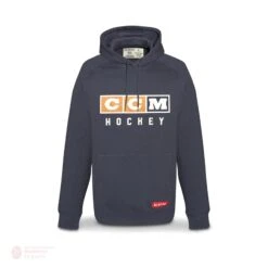 CCM Classic Fleece Mens Hoodie -Hockey Equipment ccm hoodies ccm classic fleece mens hoodie navy l 28758920200258