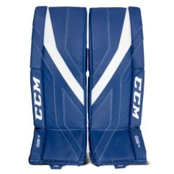 CCM Axis A1.5 Junior Goalie Leg Pads - Source Exclusive -Hockey Equipment ccm leg pads ccm axis a1 5 junior goalie leg pads source exclusive toronto maple leafs 26 1 28744293875778