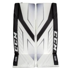 CCM Axis Senior Goalie Leg Pads -Hockey Equipment ccm leg pads ccm axis senior goalie leg pads white white black 34 1 28744295448642