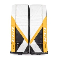 CCM Extreme Flex E5.5 Junior Goalie Leg Pads - Source Exclusive -Hockey Equipment ccm leg pads ccm extreme flex e5 5 junior goalie leg pads source exclusive boston bruins 26 1 28744299249730