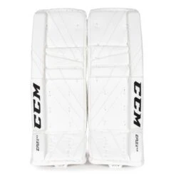 CCM Extreme Flex E5.5 Junior Goalie Leg Pads - Source Exclusive -Hockey Equipment ccm leg pads ccm extreme flex e5 5 junior goalie leg pads source exclusive white 26 1 28744299151426