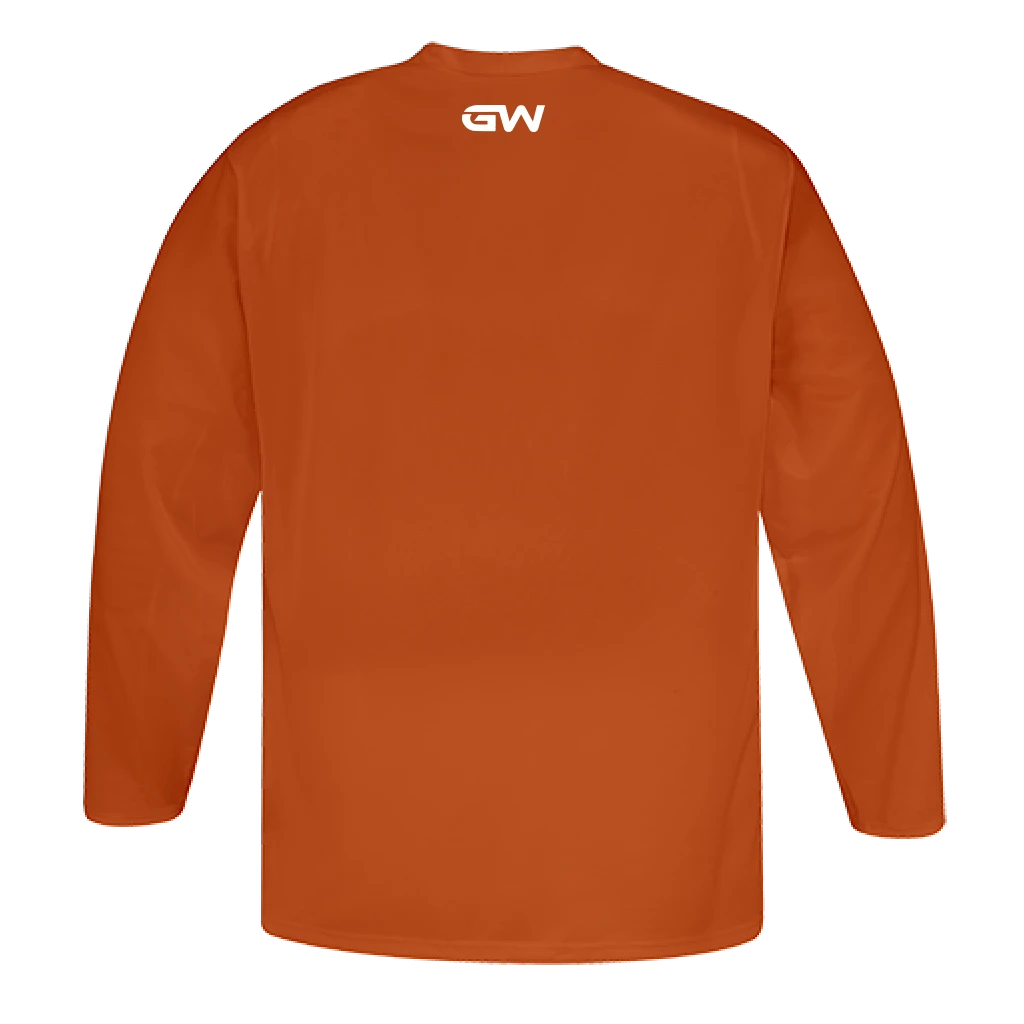 GameWear GW5500 ProLite Series Senior Hockey Practice Jersey - Orange 4 GameWear GW5500 ProLite Series Senior Hockey Practice Jersey - Orange - Image 2