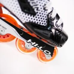 Mission Inhaler FZ-3 Junior Roller Hockey Skates -Hockey Equipment mission roller hockey skates mission inhaler fz 3 junior roller hockey skates 28861409853506