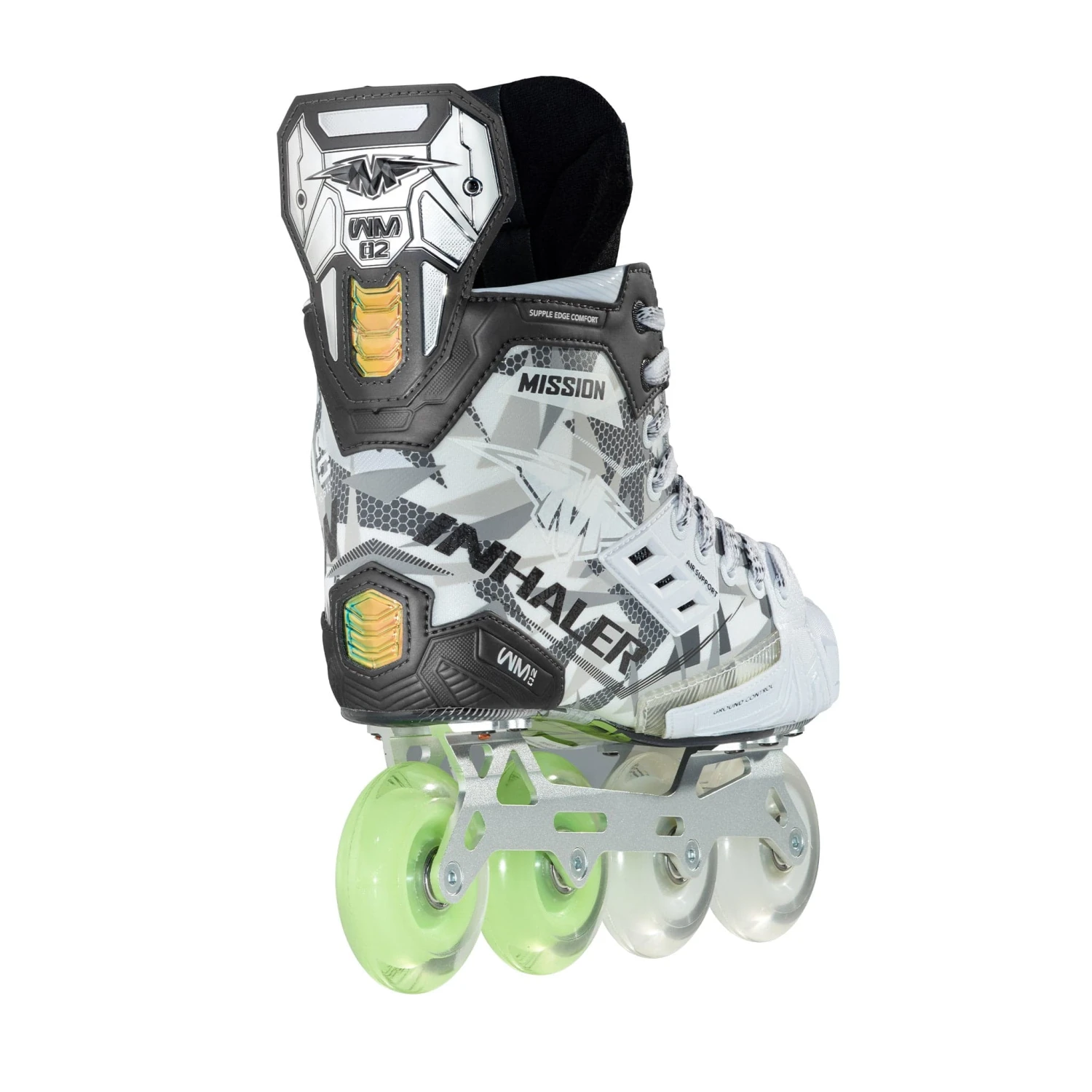 Mission Inhaler WM02 Junior Roller Hockey Skates 4 Mission Inhaler WM02 Junior Roller Hockey Skates - Image 2