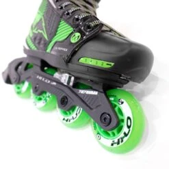 Mission Lil' Ripper Adjustable Junior Roller Hockey Skates -Hockey Equipment mission roller hockey skates mission lil ripper adjustable junior roller hockey skates 2 jr 5 jr r standard 29078545563714