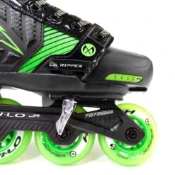 Mission Lil' Ripper Adjustable Junior Roller Hockey Skates -Hockey Equipment mission roller hockey skates mission lil ripper adjustable junior roller hockey skates 2 jr 5 jr r standard 29078545629250
