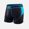 Saxx Kinetic Boxers - Black / Electric Blue 1 Saxx Kinetic Boxers - Black / Electric Blue -Hockey Equipment saxx underwear saxx kinetic boxers black electric blue black electric blue xl 4530127241282