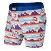 Saxx Ultra Boxers - Multi Destination Unknown -Hockey Equipment saxx underwear saxx ultra boxers multi destination unknown blue red s 29810998280258
