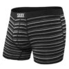 Saxx Vibe Boxers - Black Coast Stripe -Hockey Equipment saxx underwear saxx vibe boxers black coast stripe black s 29811040419906