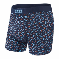 Saxx Vibe Boxers - Blue De La Floral
