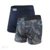 Saxx Vibe Boxers - Navy / Jungle (2 Pack) 1 Saxx Vibe Boxers - Navy / Jungle (2 Pack) -Hockey Equipment saxx underwear saxx vibe boxers navy jungle 2 pack l 28744437858370