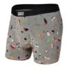 Saxx Vibe Boxers - Sushi Doobie Doo -Hockey Equipment saxx underwear saxx vibe boxers sushi doobie doo grey s 29811138003010