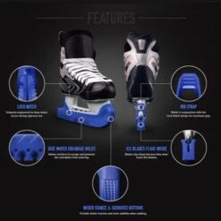 SuperGard Skate Guards -Hockey Equipment sidelines sports skate guards supergard skate guards 4748315918402