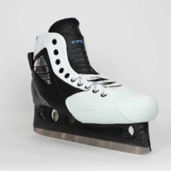 TRUE Senior One Piece Goalie Skates - Pro Stock - White Side/Toe - Size 11 -Hockey Equipment true goalie skates true senior one piece goalie skates pro stock white side toe size 11 11 15186419777602