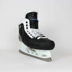 TRUE Senior Two Piece Goalie Skates - Pro Stock - White Side - Size 7 -Hockey Equipment true goalie skates true senior two piece goalie skates pro stock white side size 7 7 15186435342402