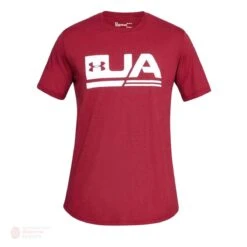Under Armour Sportstyle Drop Hem Men's Shirt -Hockey Equipment under armour shirts under armour sportstyle drop hem men s shirt red s 28744466694210