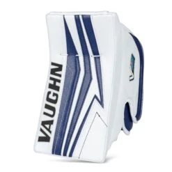 Vaughn Velocity V9 Intermediate Goalie Blocker -Hockey Equipment vaughn blockers vaughn velocity v9 intermediate goalie blocker white blue regular 28741237309506