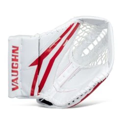 Vaughn Velocity V9 Pro Carbon Senior Goalie Catcher -Hockey Equipment vaughn catchers vaughn velocity v9 pro carbon senior goalie catcher white red regular 28743623606338