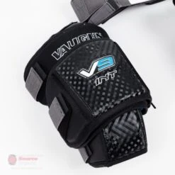 Vaughn Velocity V9 Intermediate Goalie Knee Pads -Hockey Equipment vaughn knee pads vaughn velocity v9 intermediate goalie knee pads black int 14427377565762