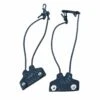Vaughn Bungee Toe Strap (2 Pack) 2 Vaughn Bungee Toe Strap (2 Pack) -Hockey Equipment vaughn leg pad straps vaughn bungee toe strap 2 pack black sr 28744337129538
