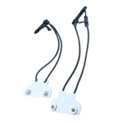 Vaughn Bungee Toe Strap (2 Pack) -Hockey Equipment vaughn leg pad straps vaughn bungee toe strap 2 pack white sr 28744337162306