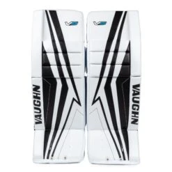 Vaughn Velocity V9 Pro Senior Goalie Leg Pads 29 Vaughn Velocity V9 Pro Senior Goalie Leg Pads -Hockey Equipment vaughn leg pads vaughn velocity v9 pro senior goalie leg pads white black 32 2 28744339062850