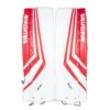 Vaughn Ventus SLR2 Intermediate Goalie Leg Pads -Hockey Equipment vaughn leg pads vaughn ventus slr2 intermediate goalie leg pads white red 31 2 28744340701250