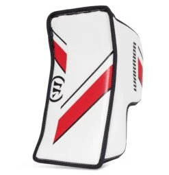 Warrior Ritual G4 Youth Goalie Blocker -Hockey Equipment warrior blockers warrior ritual g4 youth goalie blocker white black red regular 28741242978370