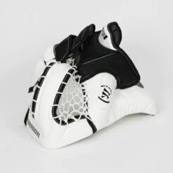 Warrior Ritual G3 Intermediate Goalie Catcher - Demo -Hockey Equipment warrior catchers demo warrior ritual g3 intermediate goalie catcher demo white full right 15202530689090